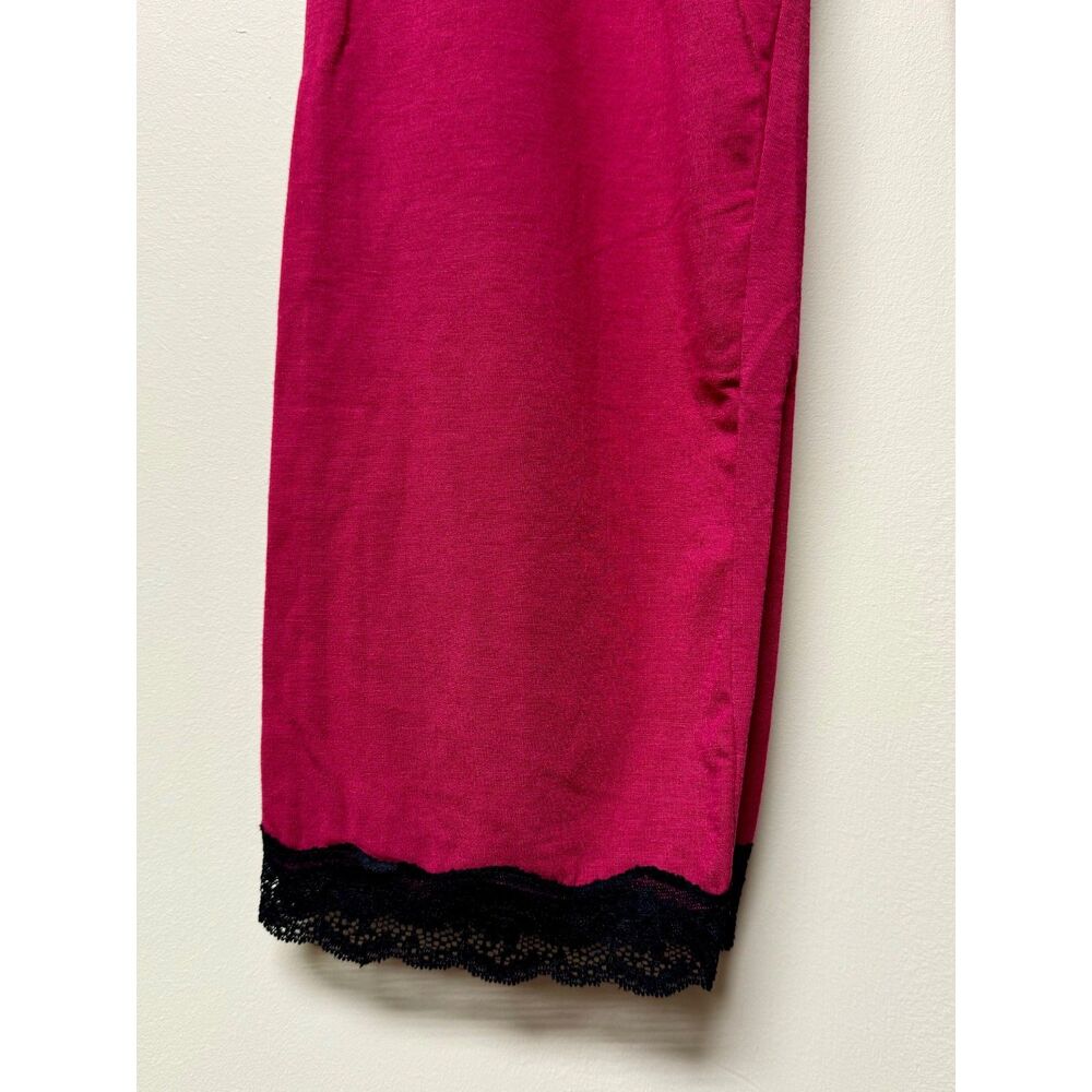 Tart Intimates Fuchsia Cami Pj Set With Black Lac… - image 7